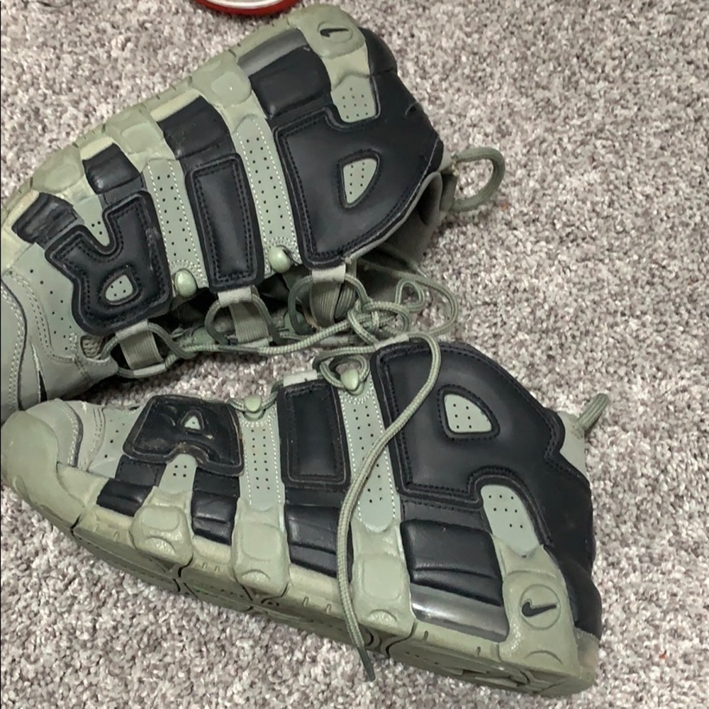 Olive Nike Uptempo